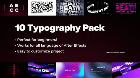 Download 10 Excellent Typography Pack | After Effects - Videohive ...