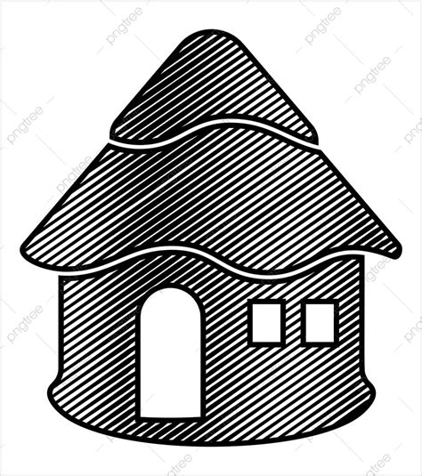 Straw House Clipart