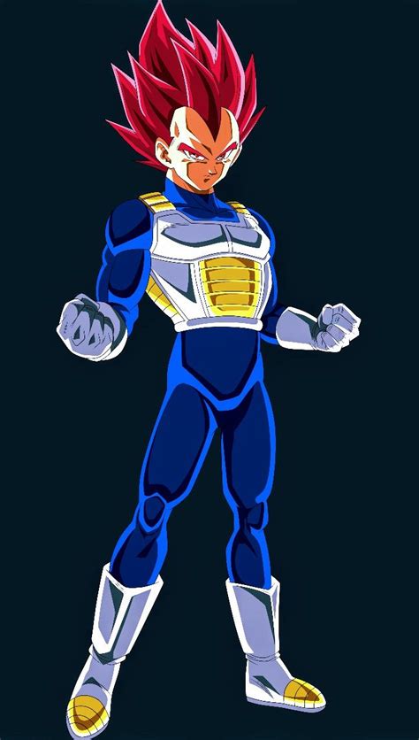 Vegeta Super Saiyan God, Dragon Ball Super | Anime dragon ball, Anime ...