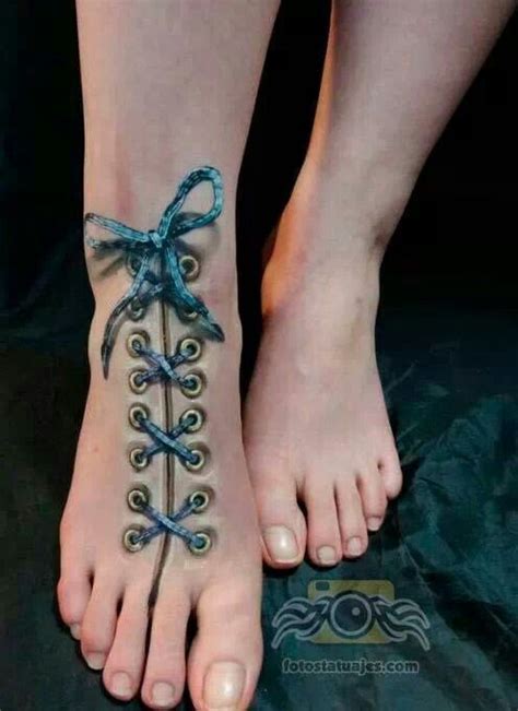 Amazing 3D tattoo | Tattoos, Cute foot tattoos, Corset tattoo