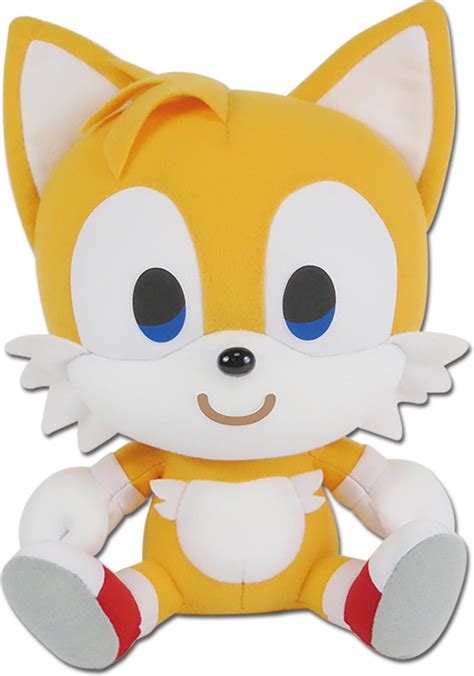 Sonic The Hedgehog- SD Tails Sitting Plush 7"H - Walmart.com