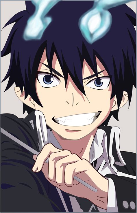 Pin de Lama em Anime | Rin okumura, Anime, Garotos anime