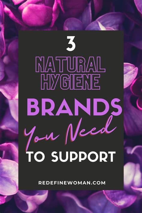 3 Natural Hygiene Brands You Need to Support | Feminine hygiene, Safe ...