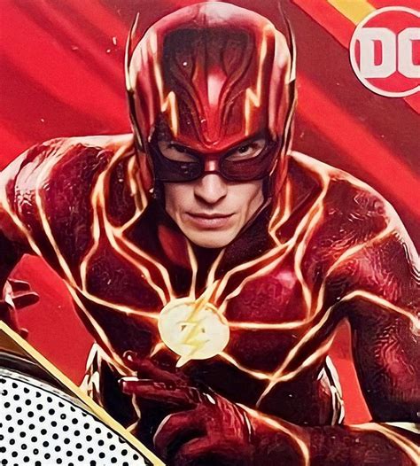 First Look at Ezra Miller's New Flash Costume In Movie Merch (Photo)