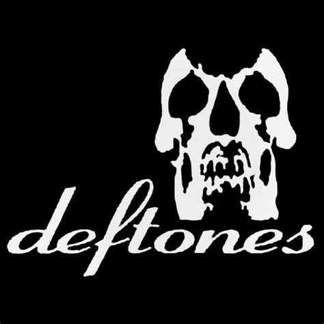 Deftones Skull Decal Sticker