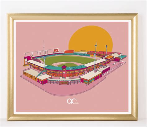 Dunedin Blue Jays Stadium Illustration