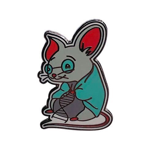 An Ode to the Laboratory Mouse Pin - Etsy