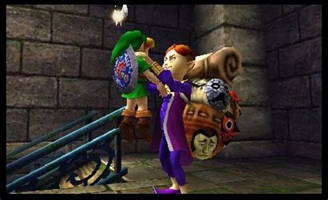 Zelda Majora’s Mask 3D Happy Mask Salesman Gameplay Screenshot 3DS