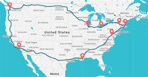 How to Take a Loop of the Entire U.S. by Train | Train travel, Train ...