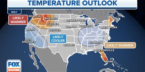 May 2023 temperature outlook: Millions may break out short sleeves ...