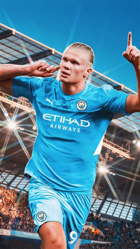 Haaland Man City Wallpaper Discover more Erling Haaland, Football ...