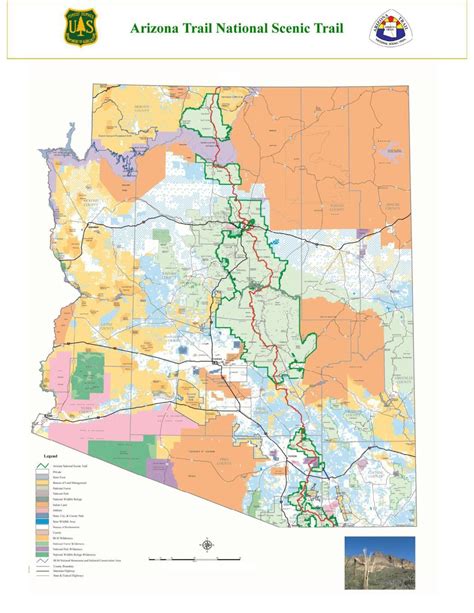 Arizona Trail map | | paysonroundup.com