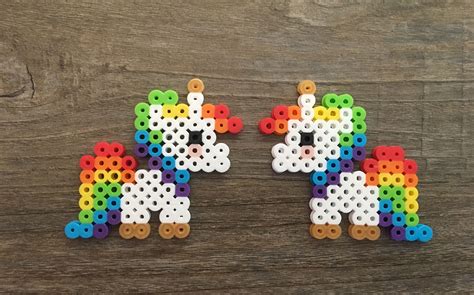 Perler Beads Unicorn | Iron beads, Perler beads designs, Perler bead ...