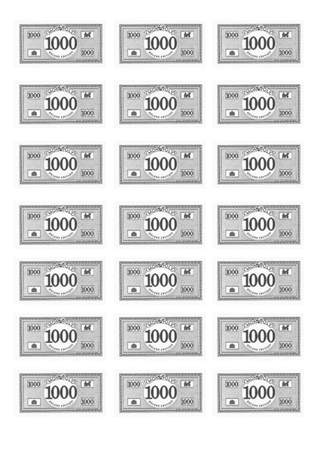 Monopoly money distribution - lanetawell