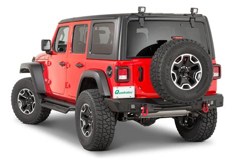 Go Rhino 371200T Rockline Full Width Rear Bumper for 18-21 Jeep ...