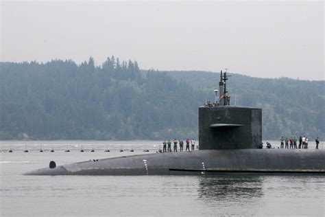 US Navy ballistic-missile submarine USS Alabama completes 100th patrol