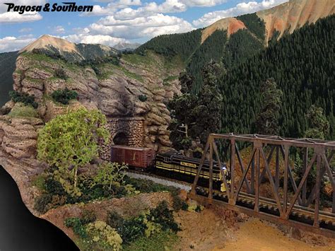 Thunder Mesa Mining Co.: Foam Scenery on the N Scale Pagosa & Southern