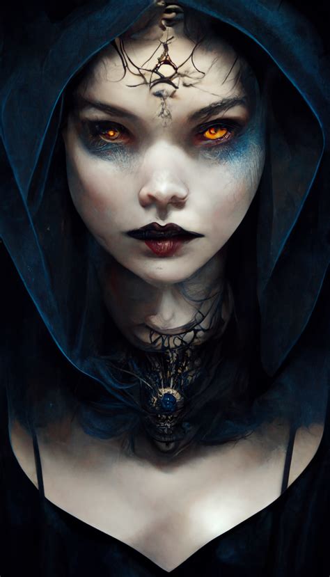 Witch Dark Fantasy Character Design Digital Art Women Evil Queen ...