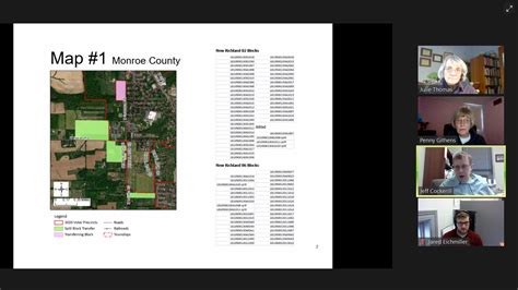 Monroe County officials discuss election precinct changes