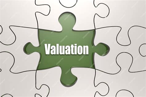 Premium Photo | Valuation word on jigsaw puzzle