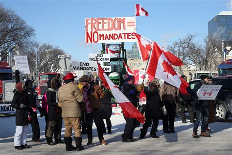 Thousands protest vaccine mandates in Canada, further fraying nerves