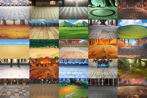 249 Battle Backgrounds - Fantasy RPG Games | 2D Environments | Unity ...