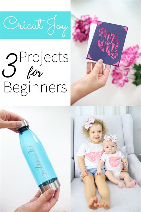 3 Beginner Projects with Cricut Joy - Sugar Spice and Sparkle