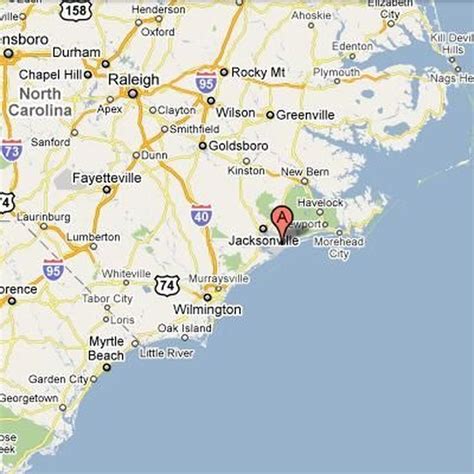 Camp Lejeune Nc Map - Living Room Design 2020