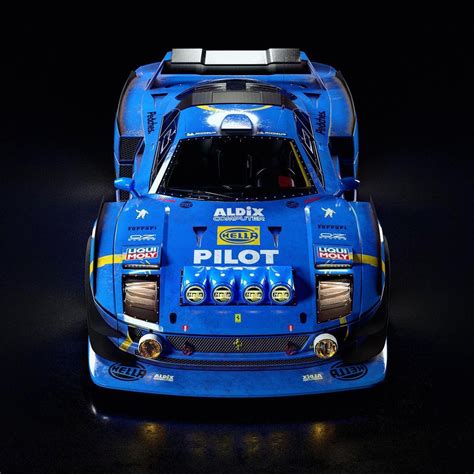 Ferrari F40 Group B Rally Supercar Is a Cool Digital Race Car ...