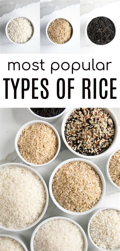 Different Types of Rice: Varieties and What to Do With Them - The ...