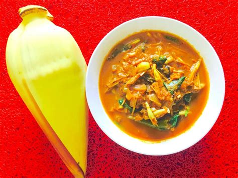 Banana flower Curry recipe | Banana flower, Curry recipes, Banana blossom