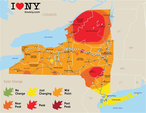 fall foliage map - NEW YORK LEAGUE OF CONSERVATION VOTERS