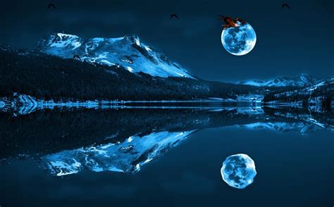 Blue Moon Wallpapers - Wallpaper Cave