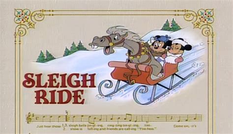 Disney Sing Along Song | Sleigh Ride | Mickey Mouse | Christmas