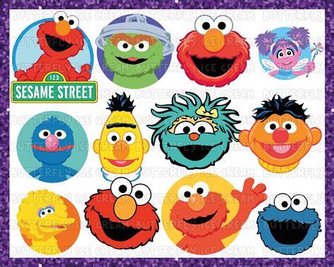 Zoe Sesame Street Svg Sesame Street Svg Elmo Svg Cookie M Inspire ...