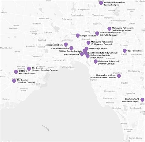 Tafe Campus Map