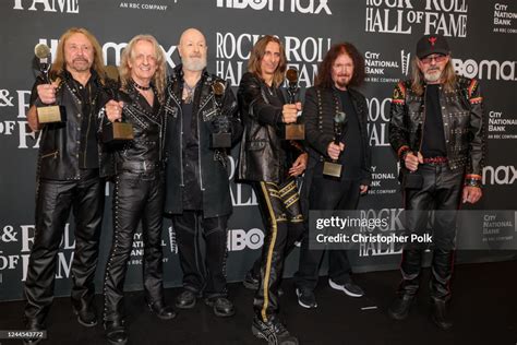 Judas Priest at the 2022 Rock & Roll Hall of Fame Induction Ceremony ...