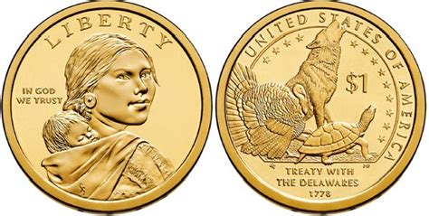 Sacagawea Dollar Coin Designs | Sacagawea