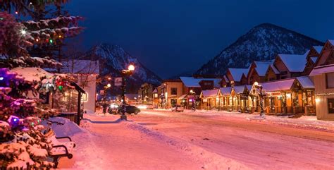 Main Street at night in Frisco, Co. Feb. 2016 | Frisco colorado, Day ...