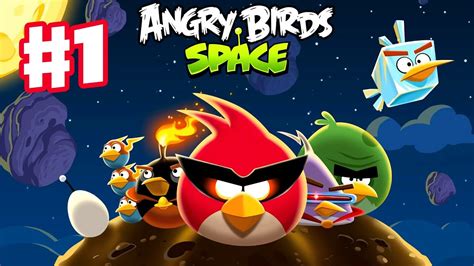 Angry Birds Space - Gameplay Walkthrough Part 1 - Pig Bang Level Teaser ...