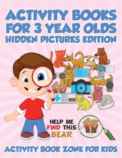 Activity Books For 3 Year Olds Hidden Pictures Edition by Activity Book ...