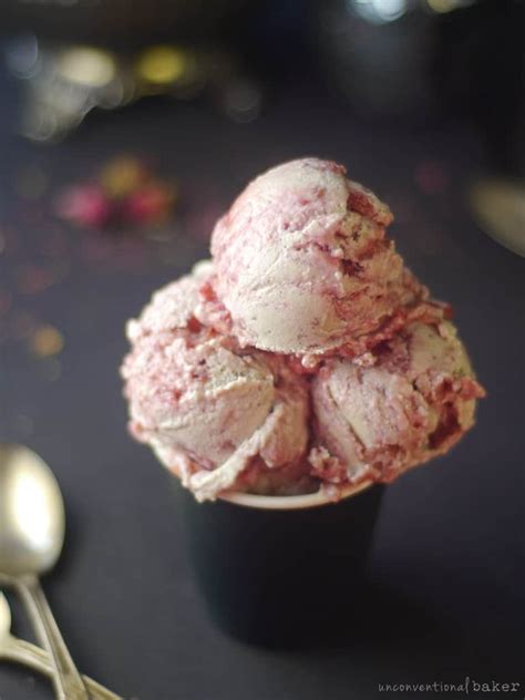 Vegan Raspberry Ripple Ice Cream Recipe