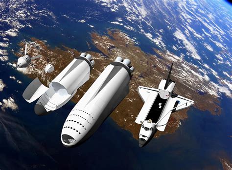 SpaceX downscaled ITS spaceship comparison | Spacex, Space travel ...