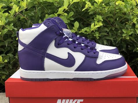 New Nike Dunk High Varsity Purple