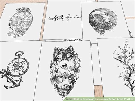 15 Ways to Create an Impressive Tattoo Artist Portfolio - wikiHow