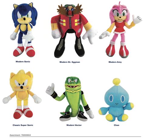 TOMY reveals new Sonic the Hedgehog action figures, plush toys and ...