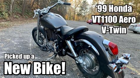 New Bike! - Custom Honda VT1100 Aero - YouTube