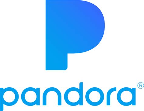 Pandora Music Blue Logo transparent PNG - StickPNG