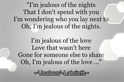 Song: Jealous by Labrinth | Jelous quotes, Jealous quotes, Jealous