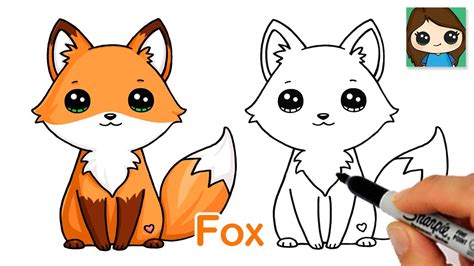 How to Draw a Cute Fox Easy New